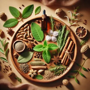 ingredients for clary sage essential oil