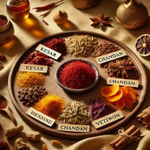 ingredient for kesar chandan attar