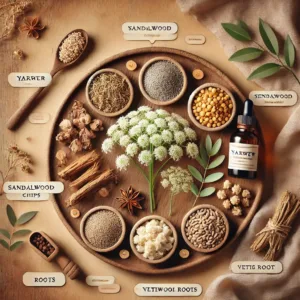 ingredients for yarrow essential oil