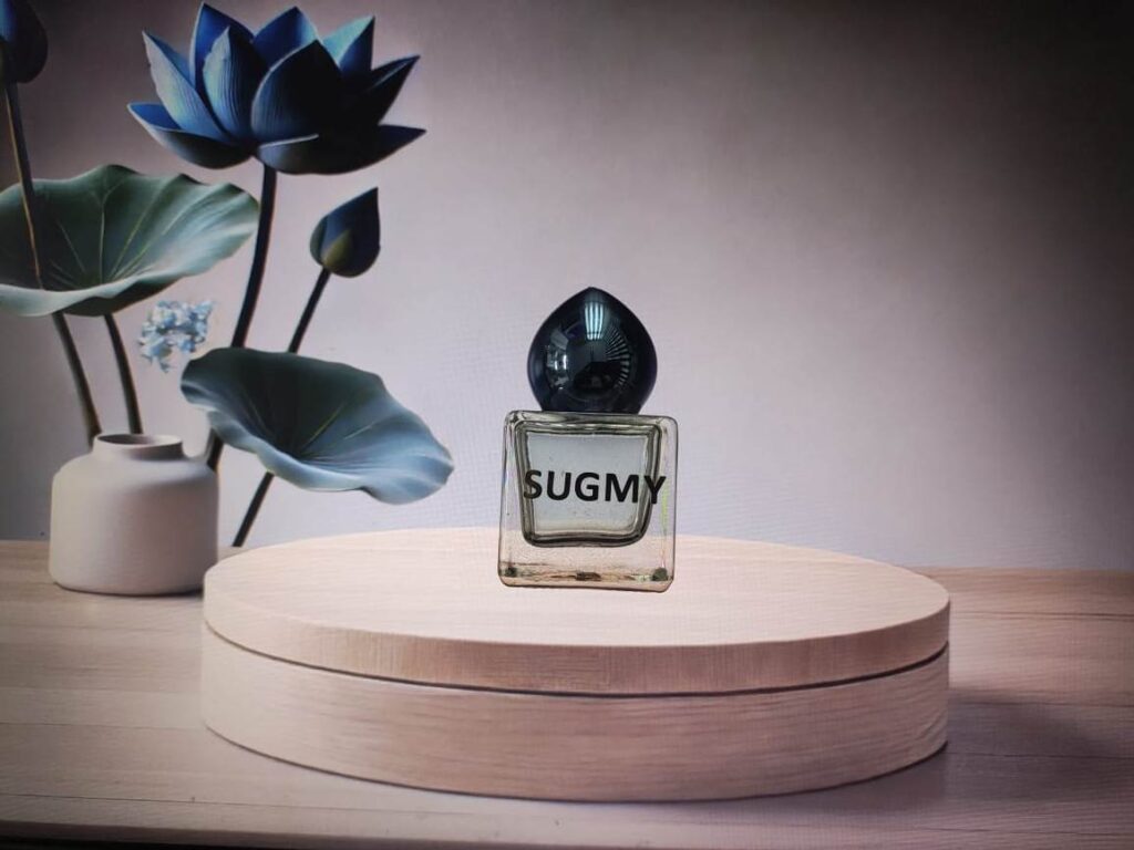 blue lotus s blue lotus attar bottle